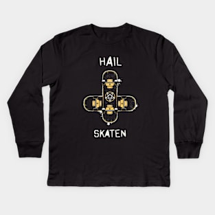 Hail Skaten Kids Long Sleeve T-Shirt